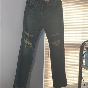Hollister Slim Straight Dark Medium Jeans